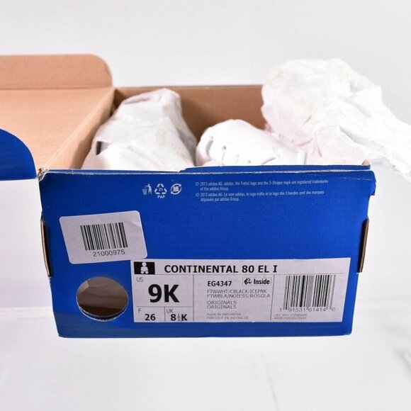 Continental 80 Pull-On Sneakers EG4347 White/Pink - Picture 9 of 9